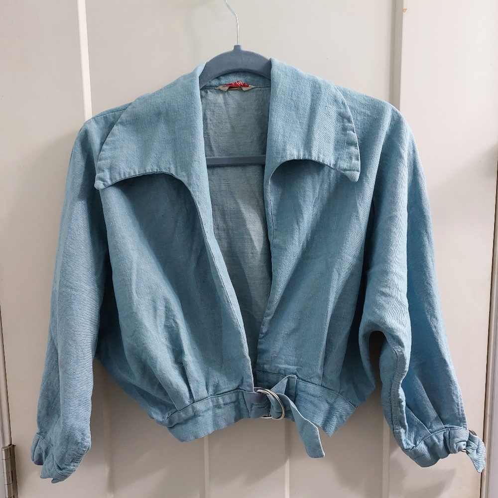 Vintage jean jacket Halloween